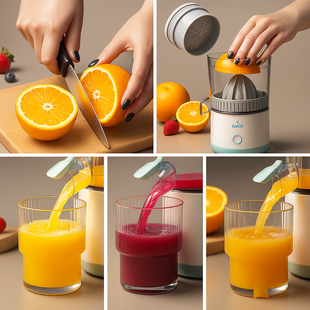 Espremedor Portátil sem Fio + BRINDE EXCLUSIVO