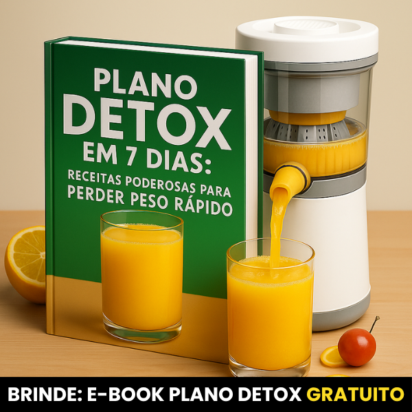 Espremedor Portátil sem Fio + BRINDE EXCLUSIVO