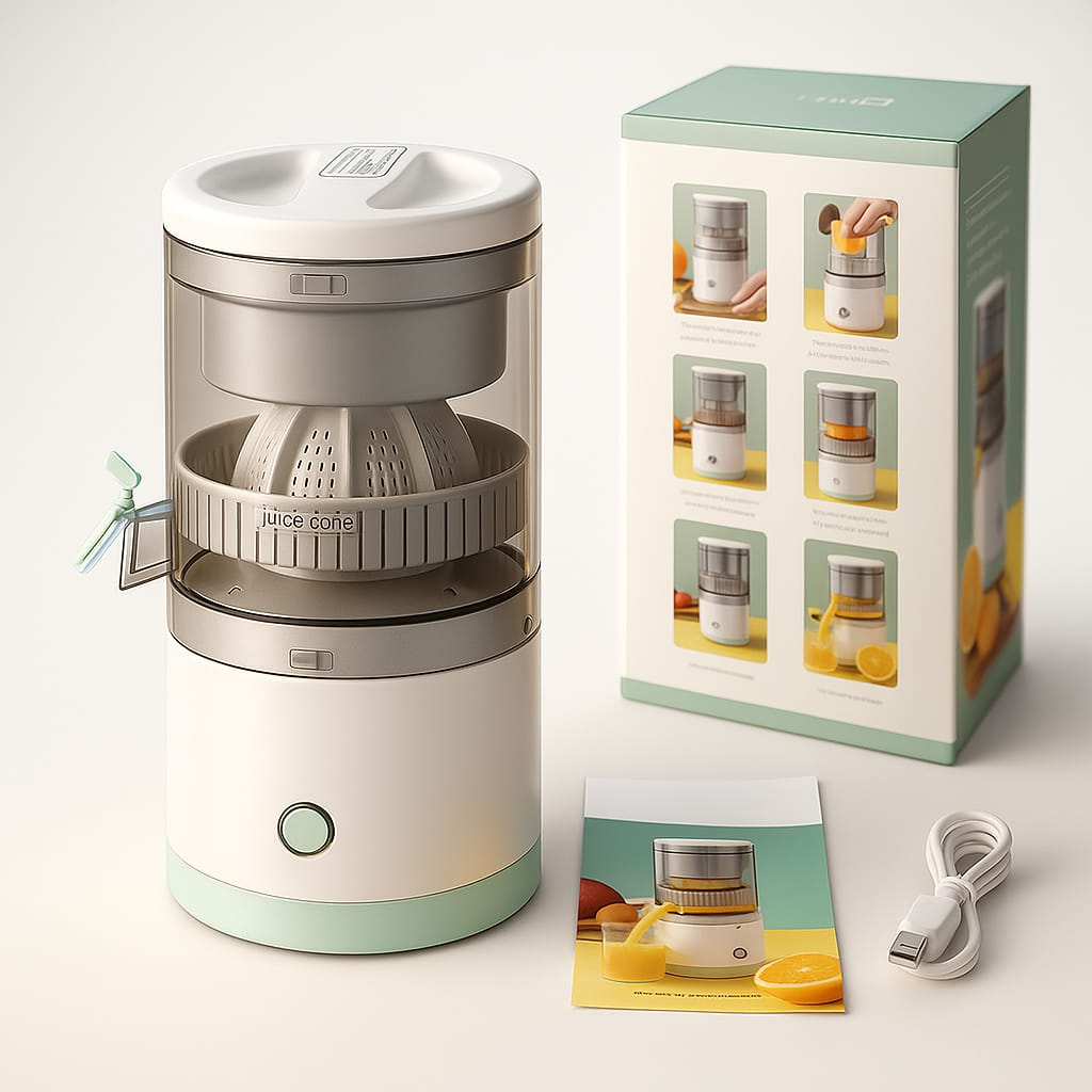 Espremedor Portátil sem Fio + BRINDE EXCLUSIVO