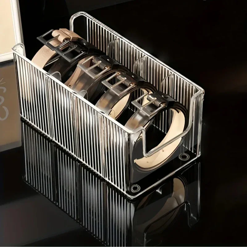 Organizador de Cintos Transparente Antipoeira - Zinova