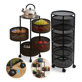 Fruteira Giratória com Rodinhas