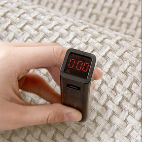 Capa para Sofá Chenille Antiderrapante com Acabamento Elegante Marrom Claro - Zinova