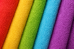 Conjunto 4 Toalhas Banho Coloridas - Cores Alegres